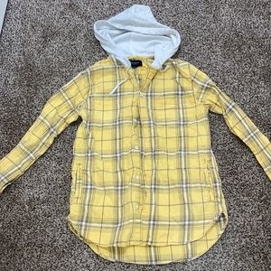 Pacsun flannel with hoodie